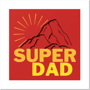 Super Dad Posters and Art